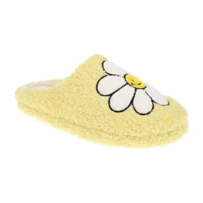 Joe Boxer Daisy Womens Memory Foam Clog Slippers