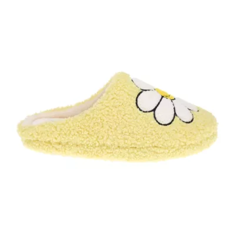 Joe Boxer Daisy Womens Memory Foam Clog Slippers