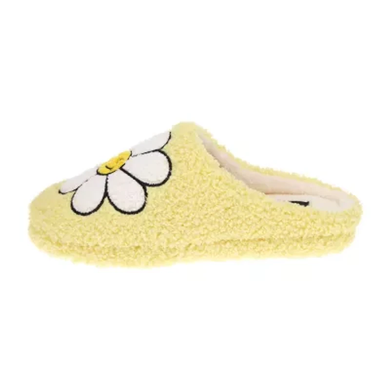 Joe Boxer Daisy Womens Memory Foam Clog Slippers