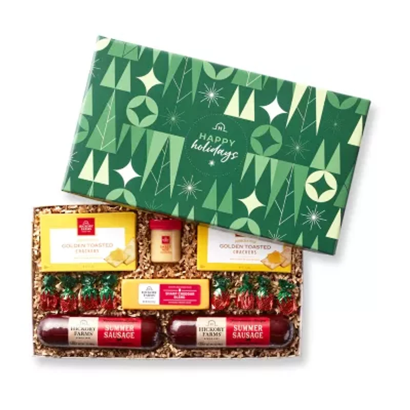 Hickory Farms Holiday Savory Farmhouse Gift Box Set