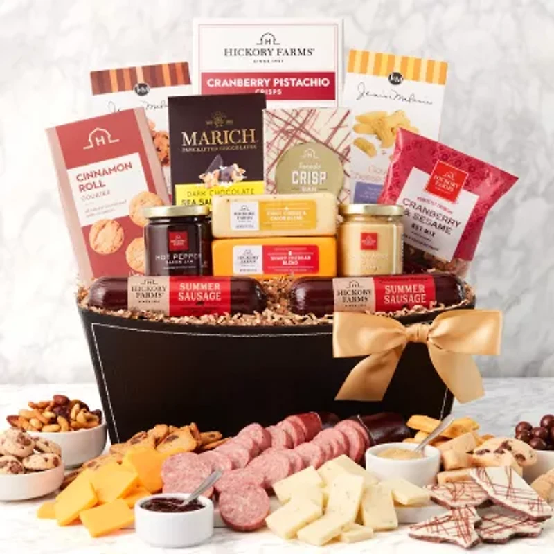 Hickory Farms Ultimate Party Snacks Gift Basket Set