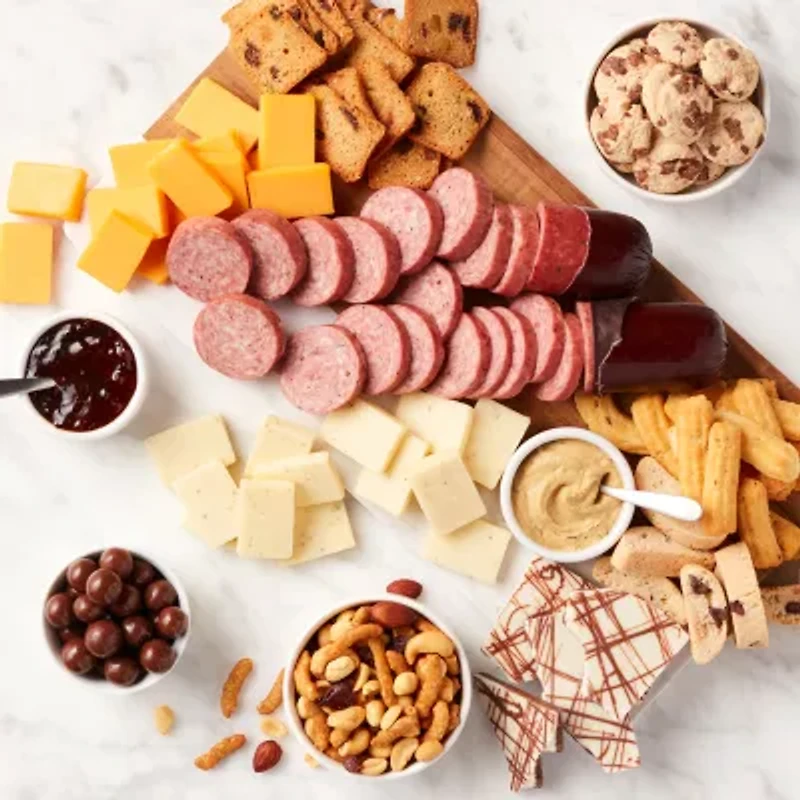 Hickory Farms Ultimate Party Snacks Gift Basket Set