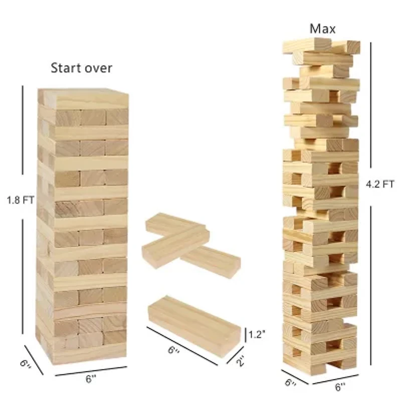 Trimate Toppling Tower Building Blocks