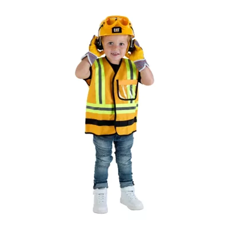 CAT Constuction Worker Vest 5-pc. Toy Tool