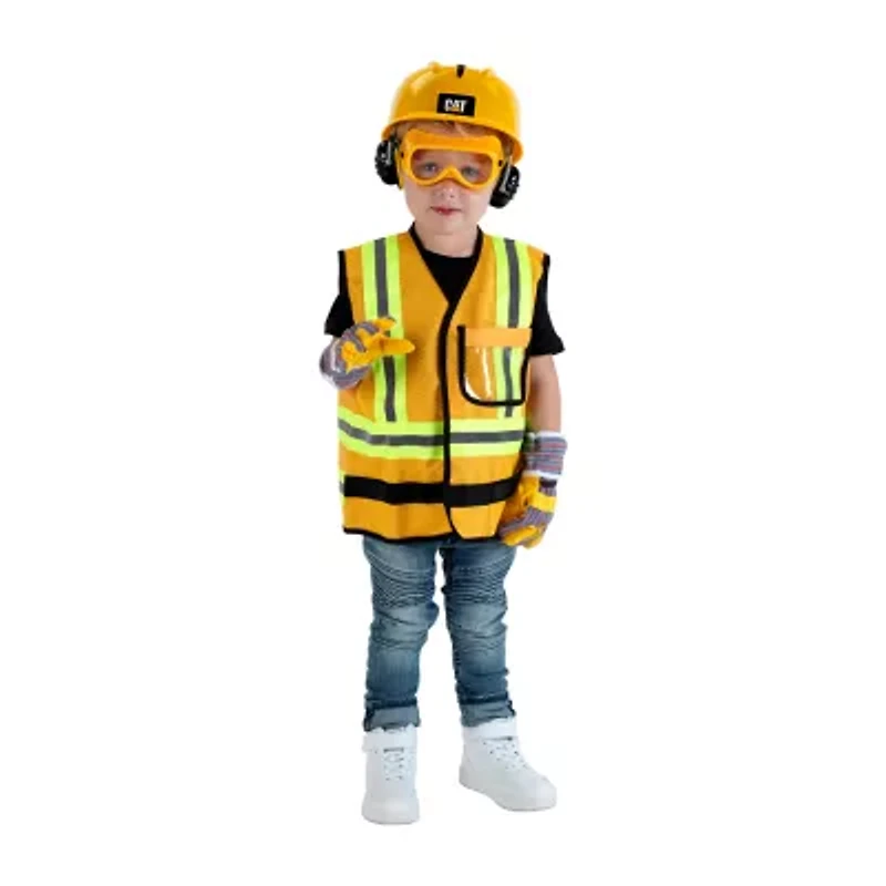 CAT Constuction Worker Vest 5-pc. Toy Tool