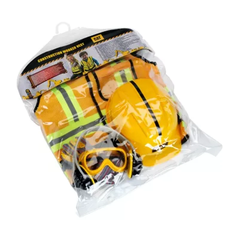 CAT Constuction Worker Vest 5-pc. Toy Tool