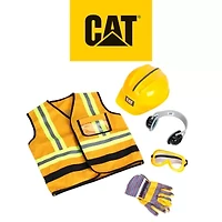 CAT Constuction Worker Vest 5-pc. Toy Tool