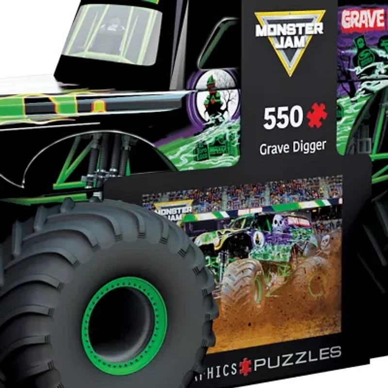 Eurographics Inc Monster Jam 550 Piece Puzzle 551-pc. Puzzle