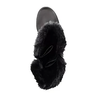 Totes Womens Hailey Waterproof Insulated Flat Heel Winter Boots