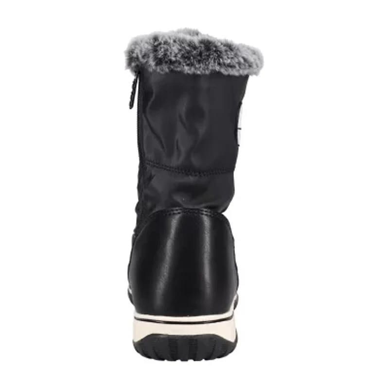 Totes Womens Avery Waterproof Insulated Flat Heel Winter Boots