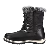 Totes Womens Avery Waterproof Insulated Flat Heel Winter Boots
