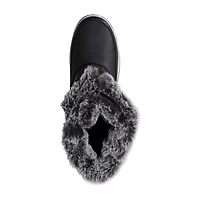 Totes Womens Avery Waterproof Insulated Flat Heel Winter Boots