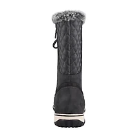 Totes Womens Anchorup Waterproof Insulated Flat Heel Winter Boots