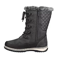 Totes Womens Anchorup Waterproof Insulated Flat Heel Winter Boots