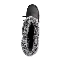 Totes Womens Anchorup Waterproof Insulated Flat Heel Winter Boots