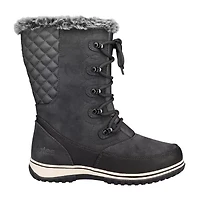 Totes Womens Anchorup Waterproof Insulated Flat Heel Winter Boots