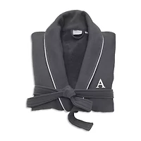 Linum Home Textiles Personalized Waffle Terry Bathrobe Unisex Adult Long Sleeve Length Robe