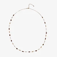 Mixit Gold Tone Womens 36 Inch Illusion Necklace