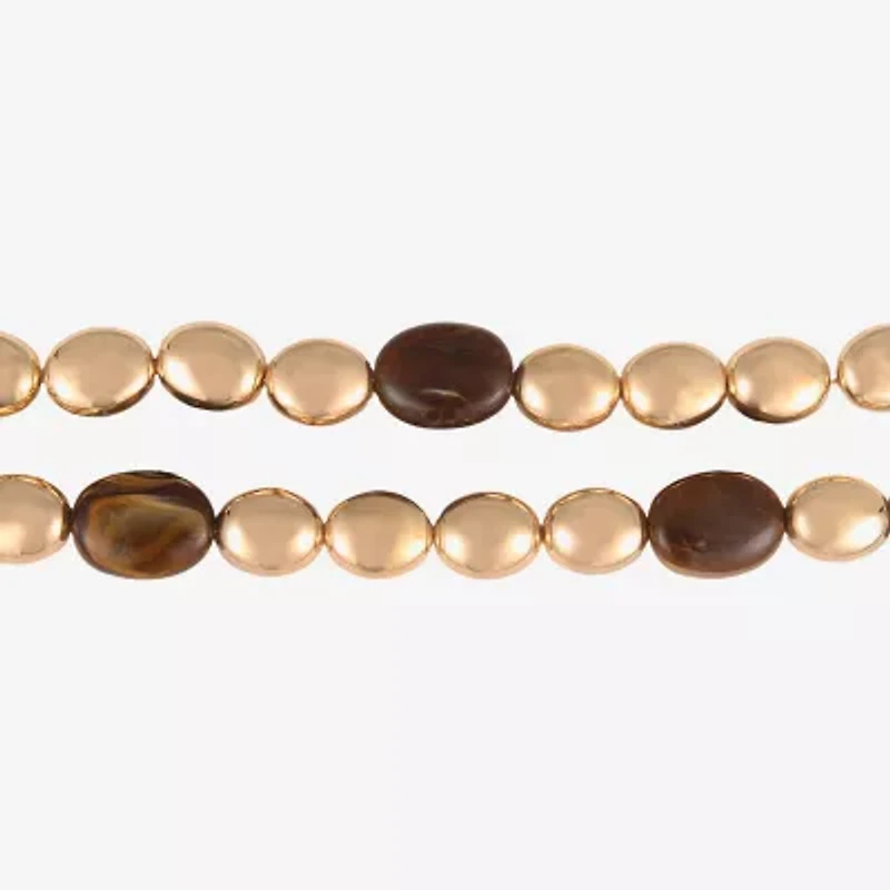 Mixit Gold Tone Womens 2-pc. Jewelry Set