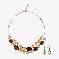 Mixit Gold Tone Womens 2-pc. Jewelry Set