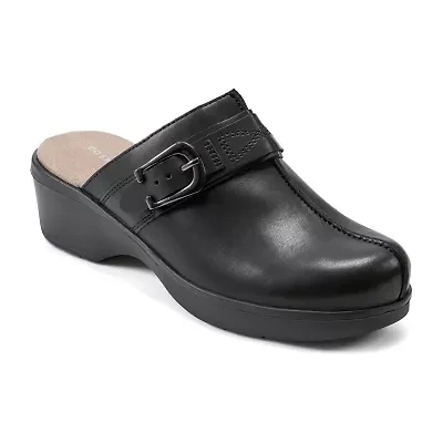 Easy Spirit Polly Womens Round Closed Toe Clogs