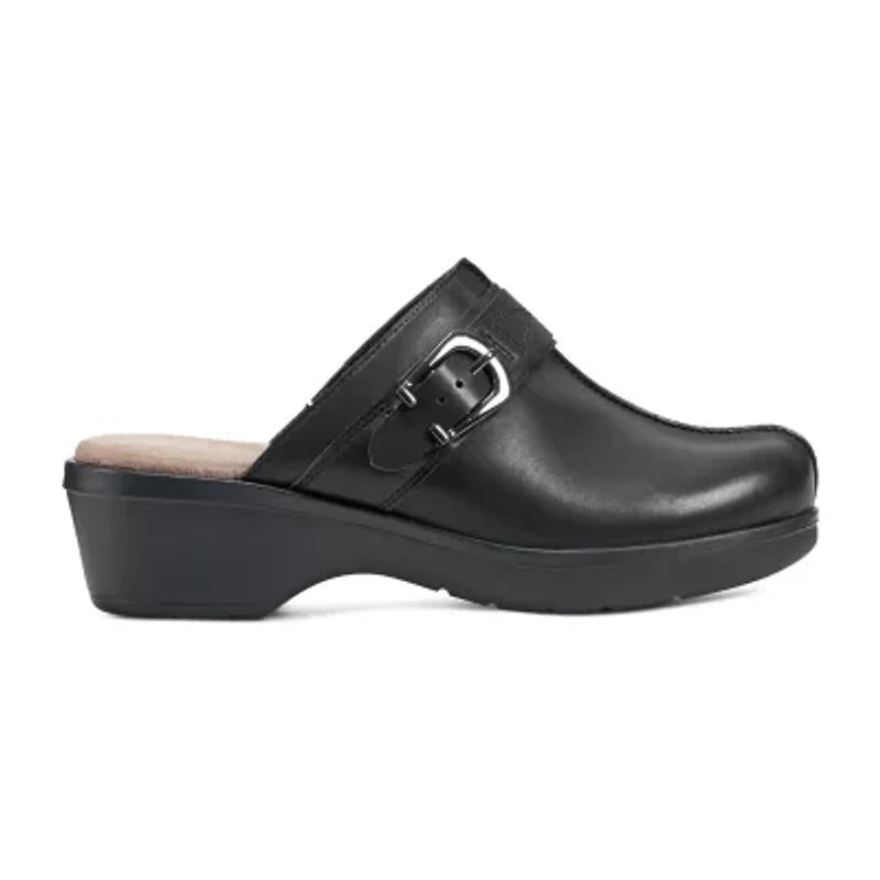 Easy Spirit Polly Womens Round Closed Toe Clogs