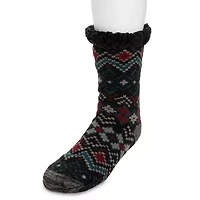 Muk Luks Cabin Sox Mens Crew Socks