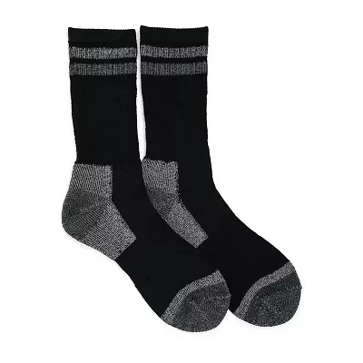 Muk Luks Heat Retainer Mens Crew Socks