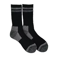 Muk Luks Heat Retainer Mens Crew Socks
