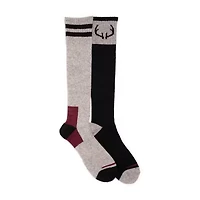 Muk Luks Compression Mens Crew Socks