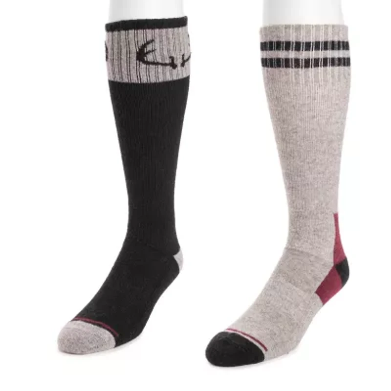 Muk Luks Compression Mens Crew Socks