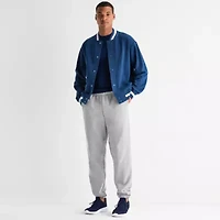 Xersion Quick Dry Cotton Blend Mens Cuffed Regular Fit Fleece Sweatpant