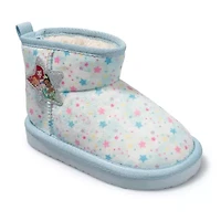 Ground Up Toddler Girls Disney Princess Cozy Boot Flat Heel Winter Boots