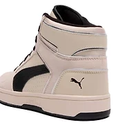 PUMA Rebound Layup Suede Piping Mens Basketball Shoes