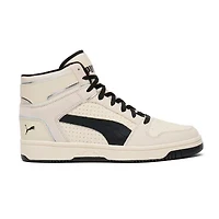 PUMA Rebound Layup Suede Piping Mens Basketball Shoes