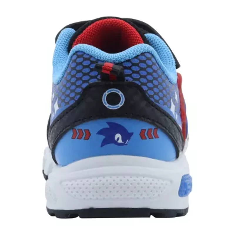Sega Sonic Boys Bike Closed Toe Slip-On Shoe