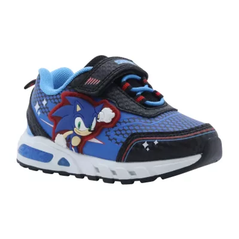 Sega Sonic Boys Bike Closed Toe Slip-On Shoe