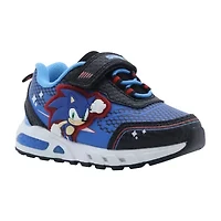 Sega Sonic Boys Bike Closed Toe Slip-On Shoe