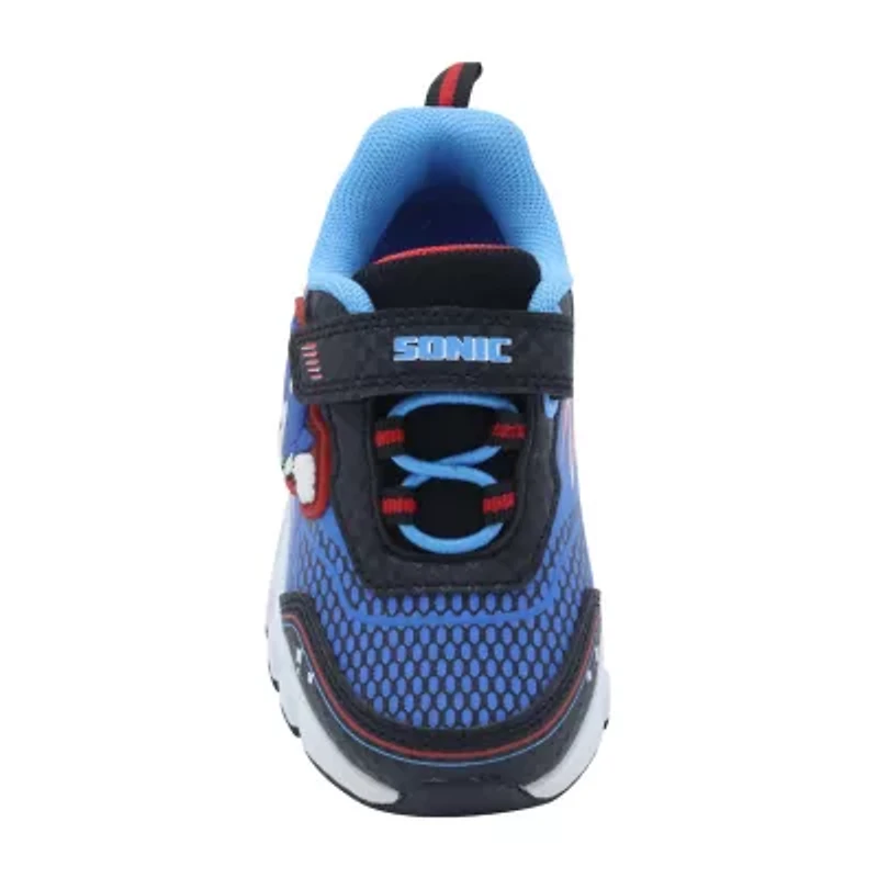 Sega Sonic Boys Bike Closed Toe Slip-On Shoe