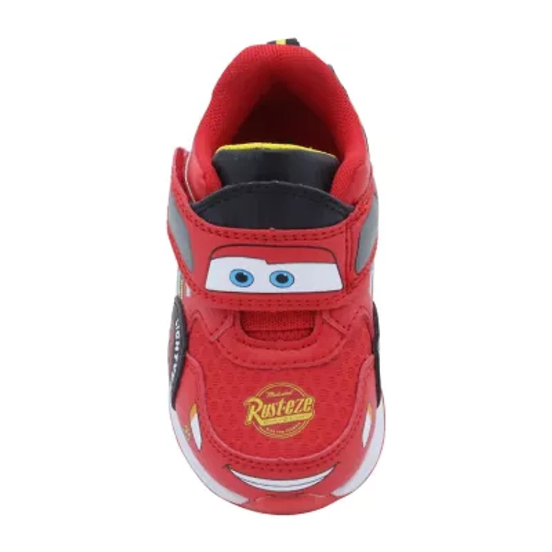 Disney Collection Cars Lighted Toddler Boys Sneakers