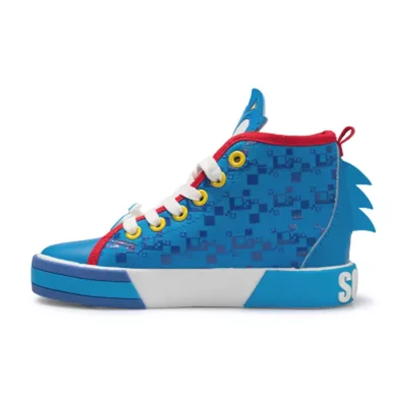 Ground Up Sonic High Top Little & Big Kid Boys Sneakers