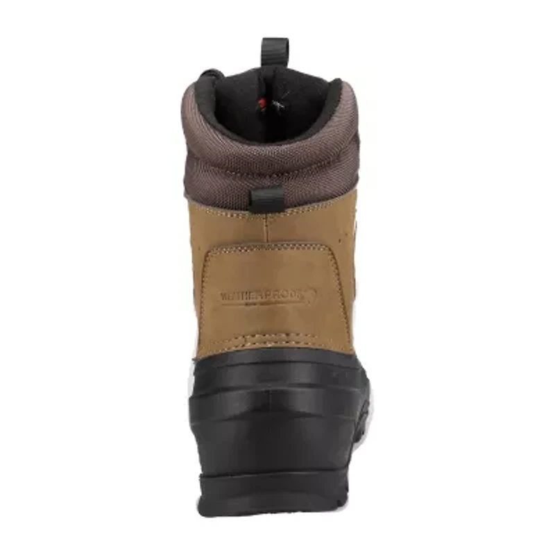 Weatherproof Mens Blake Waterproof Insulated Flat Heel Winter Boots