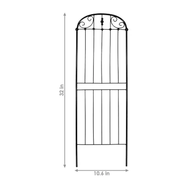 Net Health Shops Traditional Metal 2-pc. Garden Trellis
