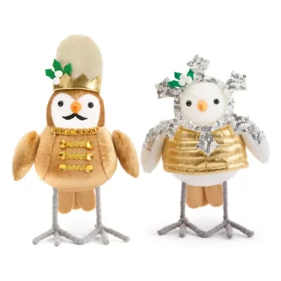 North Pole Trading Co. 12 Days Bird Set 2-pc. Christmas Tabletop Decor