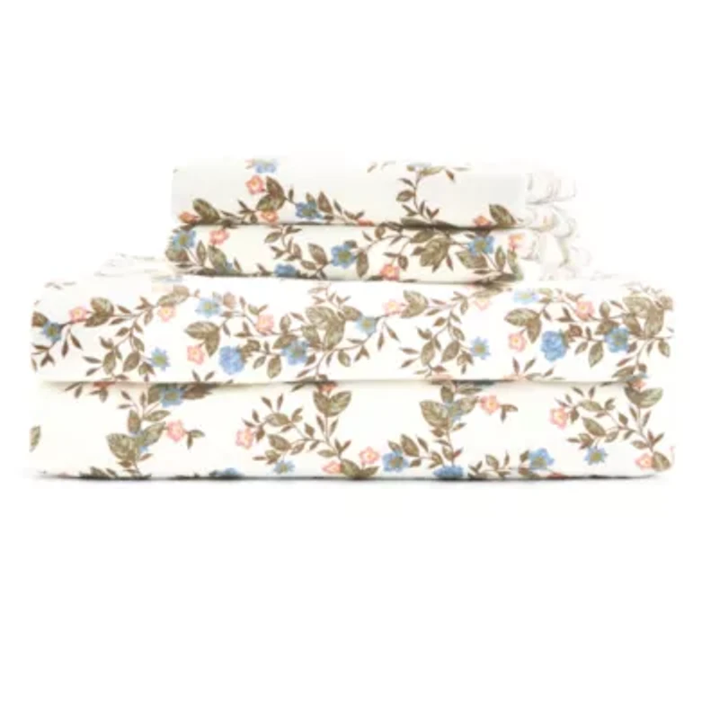 Linden Street Cotton Flannel Sheet Set