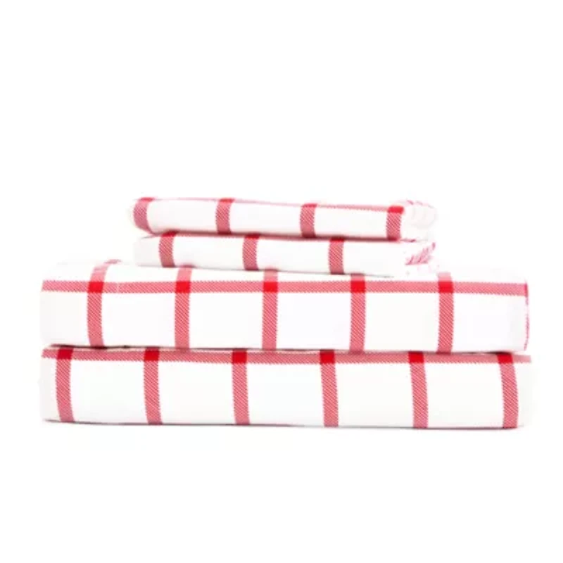 Linden Street Vintage Holiday Cotton Sheet Set