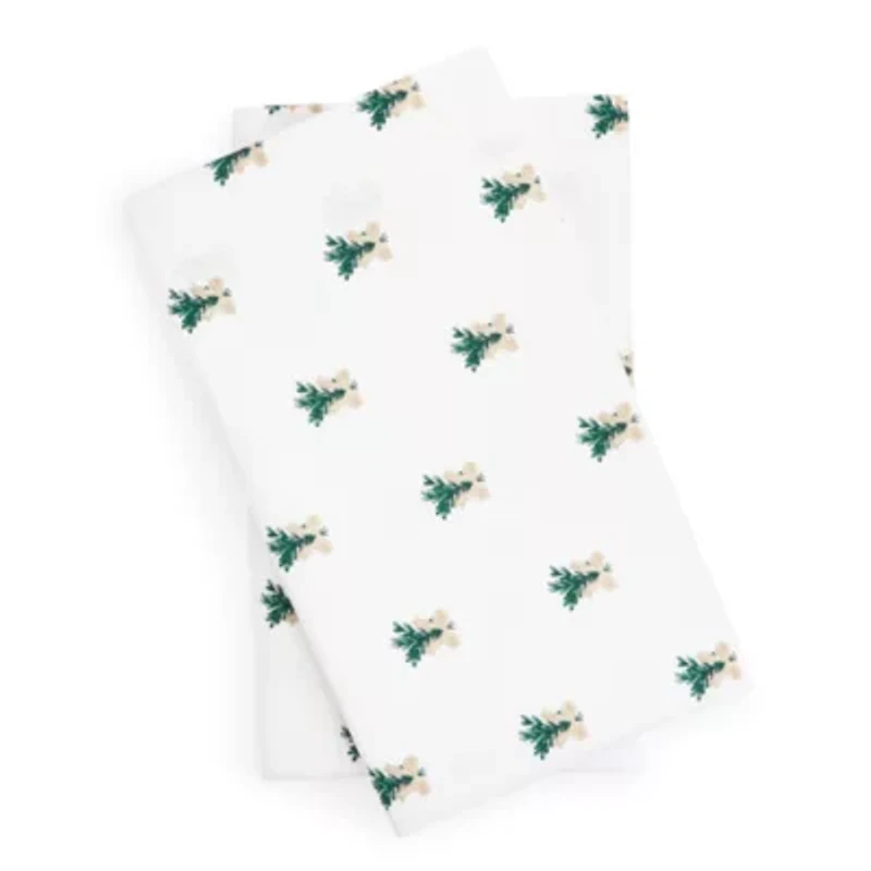 Linden Street Vintage Holiday Cotton Sheet Set