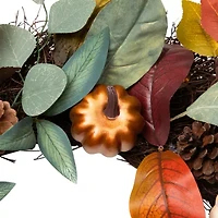Northlight Pumpkin Wreath