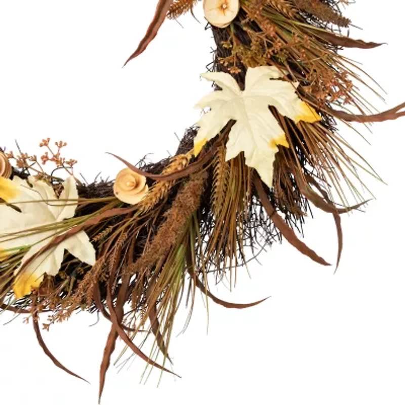 Northlight Wheat Twig Wreath