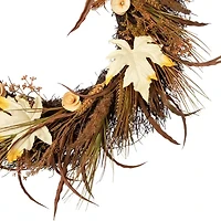 Northlight Wheat Twig Wreath